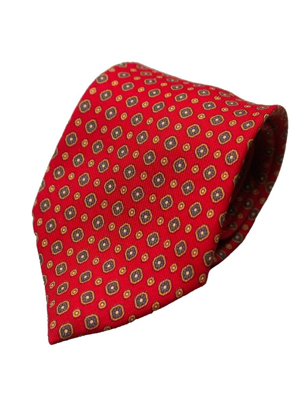 Vintage Added Touch 100% Wool Tie Red Ancient Madder Red Woven Canada 3.5"